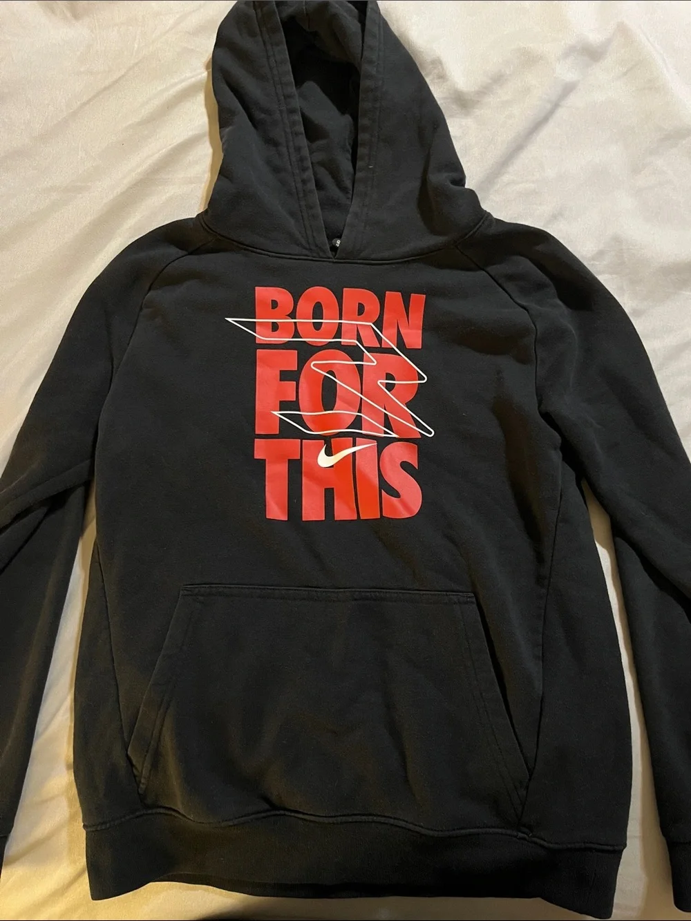 Nike Kids Black, Red & Navy Lot of 3 Hoodies with Red Accents Medium and Large